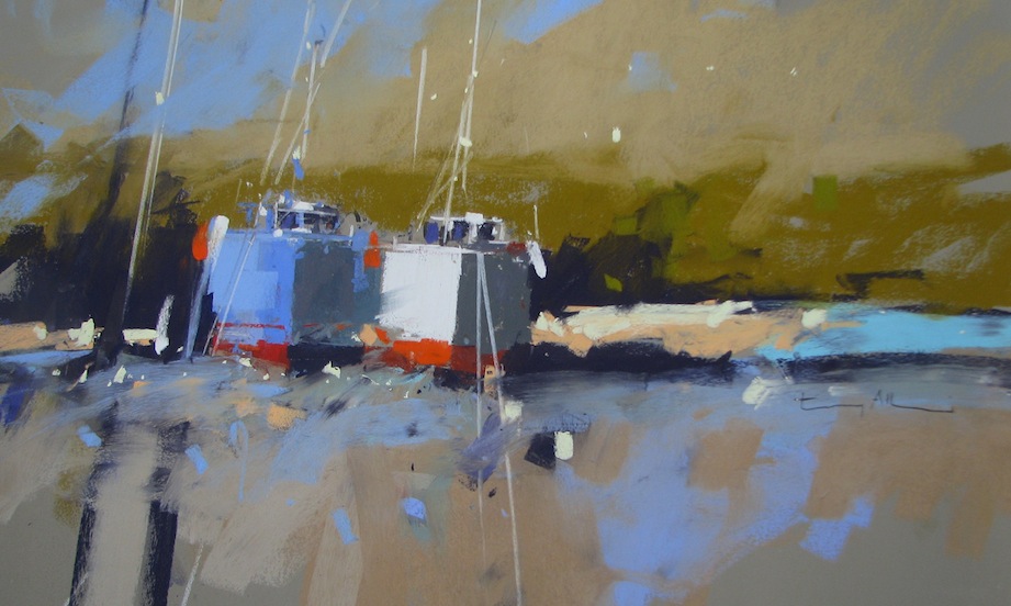 Tony Allain | Ropes | Soft Pastel | McATamney Gallery | Geraldine NZ